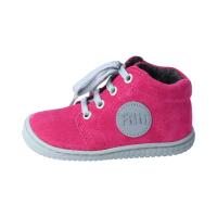 GECK Halbschuh pink velours fleece laces Weite/M 24