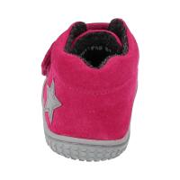 CHAMELIION Halbschuh pink velours fleece Klettverschluss Weite/M 21