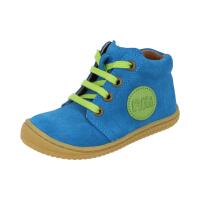 GECK Halbschuh royal blue velours laces Weite/M 21