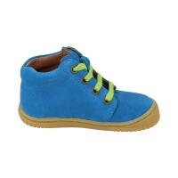 GECK Halbschuh royal blue velours laces Weite/M 21
