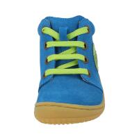 GECK Halbschuh royal blue velours laces Weite/M 21