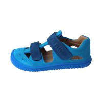 KAIIMAN Sandale turquoise velours leather Klettverschluss...
