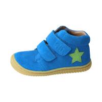 CHAMELIION Halbschuh royal blue velours Klettverschluss Weite/M 21