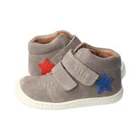 CHAMELIION Halbschuh stone velours Klettverschluss Weite/M