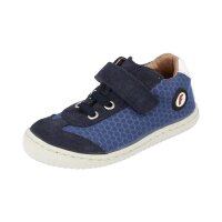 SALIIMA Halbschuh royalblue velours Klettverschluss Weite/M