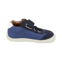 SALIIMA Halbschuh royalblue velours Klettverschluss Weite/M