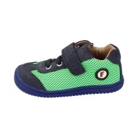 SALIIMA Halbschuh apple velours Klettverschluss Weite/M