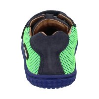 SALIIMA Halbschuh apple velours Klettverschluss Weite/M