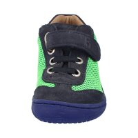 SALIIMA Halbschuh apple velours Klettverschluss Weite/M