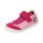 SALIIMA Halbschuh pink velours Klettverschluss Weite/M