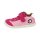 SALIIMA Halbschuh pink velours Klettverschluss Weite/M