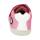SALIIMA Halbschuh pink velours Klettverschluss Weite/M