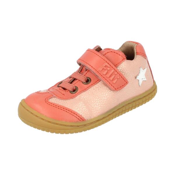 SALIIMA Halbschuh coral nappa Klettverschluss Weite/M 21