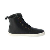 HAPPY-FEEL Winterstiefel black nappa leather woolfleece laces Weite/M 35