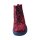 HAPPY-FEEL Winterstiefel navy red textile velvet woolfleece laces Weite/M 38