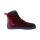 HAPPY-FEEL Winterstiefel navy red textile velvet woolfleece laces Weite/M 41