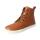 HAPPY-FEEL Winterstiefel chestnut nappa leather woolfleece laces Weite/M 34