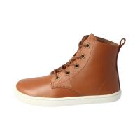 HAPPY-FEEL Winterstiefel chestnut nappa leather woolfleece laces Weite/M 38