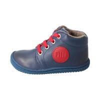 GECK Halbschuh ocean nappa woolfleece laces Weite/M 22
