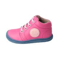 GECK Halbschuh pink nappa woolfleece laces Weite/M 25