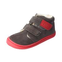 CHAMELIION Halbschuh graphit velours wool Klettverschluss...