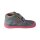 CHAMELIION Halbschuh glitter grey velours leather Klettverschluss Weite/M