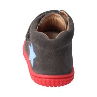 CHAMELIION Halbschuh graphit velours leather Klettverschluss Weite/M