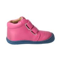 CHAMELIION Halbschuh Klettverschluss pink nappa leather Weite/M