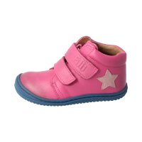 CHAMELIION Halbschuh pink nappa leather Klettverschluss...