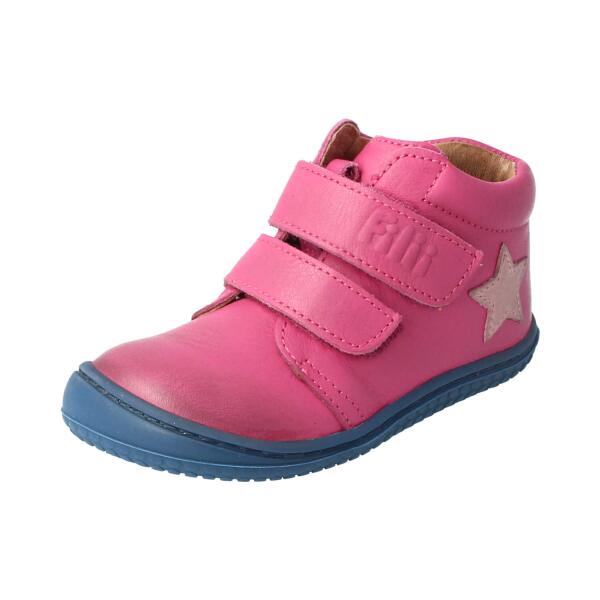 CHAMELIION Halbschuh Klettverschluss pink nappa leather Weite/M 26