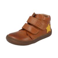 CHAMELIION Halbschuh chestnut nappa Klettverschluss Weite/M