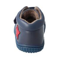 CHAMELIION Halbschuh ocean nappa woolfleece Klettverschluss Weite/M 24