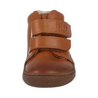 CHAMELIION Halbschuh chestnut nappa woolfleece Klettverschluss Weite/M 24