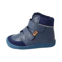 HIMALAYA Winterstiefel TEX-Membrane ocean nappa wool Klettverschluss Weite/M 24