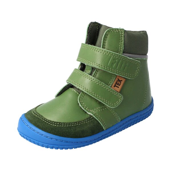HIMALAYA Winterstiefel TEX-Membrane khaki nappa wool Klettverschluss Weite/M