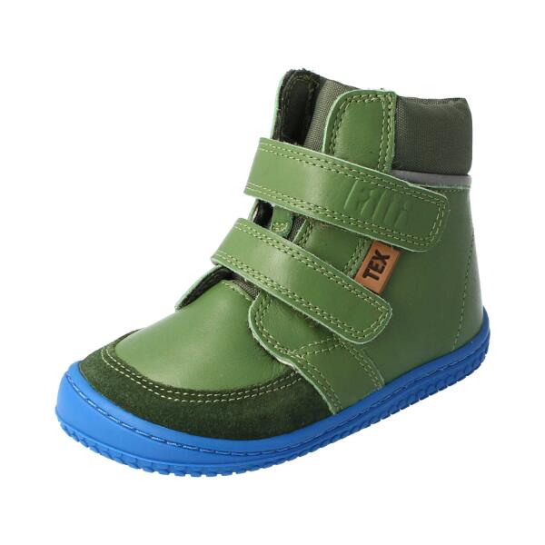 HIMALAYA Winterstiefel TEX-Membrane khaki nappa wool Klettverschluss Weite/M 24