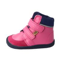 HIMALAYA Winterstiefel TEX-Membrane pink nappa wool Klettverschluss Weite/M 25