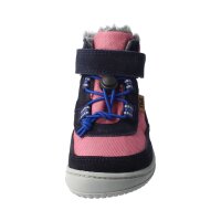 FLYING-RABBIT Halbschuh navy rose TEX wool velcro Weite/M 23