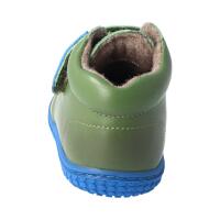 CHAMELIION Halbschuh khaki nappa fleece Klettverschluss Weite/W