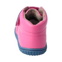 CHAMELIION Halbschuh pink nappa fleece Klettverschluss Weite/W 25