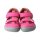 KAIIMAN Sandale pink textil leather Klettverschluss Weite/M