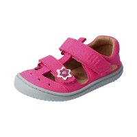 KAIIMAN Sandale pink textil leather velcro Weite/M 35