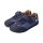 SALIIMA Halbschuh navy textil leather Klettverschluss Weite/M