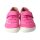 SALIIMA Halbschuh pink textil leather Klettverschluss Weite/M