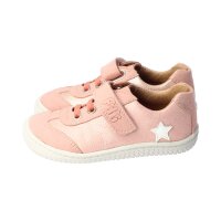SALIIMA Halbschuh rose glitter nappa leather Klettverschluss Weite/M