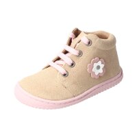 GECK Halbschuh ecru velours leather laces Weite/M 24