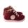 GECK Halbschuh velours leather laces rasberry Weite/M