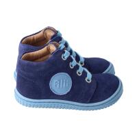 GECK Halbschuh velours leather ocean laces Weite/M