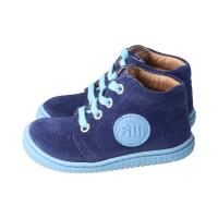 GECK Halbschuh velours leather ocean laces Weite/M