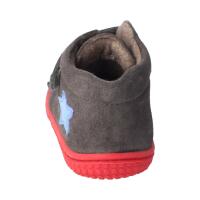 CHAMELIION Halbschuh graphit velours fleecewool Klettverschluss Weite/M